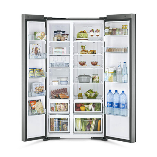 HITACHI SIDE BY SIDE 595L INVERTER FRIDGE- GLASS BLACK (R-S800PM0 GBK)